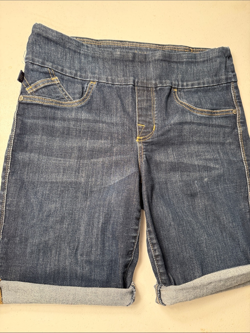Rock & Republic Dark Blue Denim Bermuda Shorts